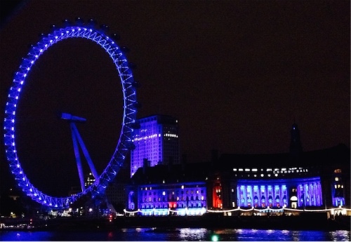 London eye nocturno