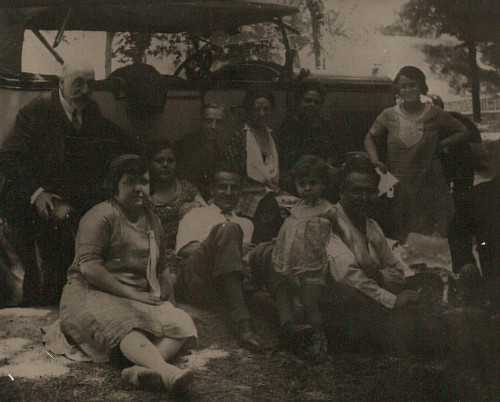 Mi familia en la Pradera de San Isidro 1932