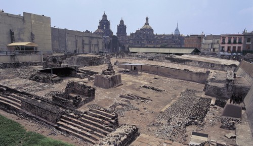 Zona Arqueológica:Templo Mayor. Centro Histórico